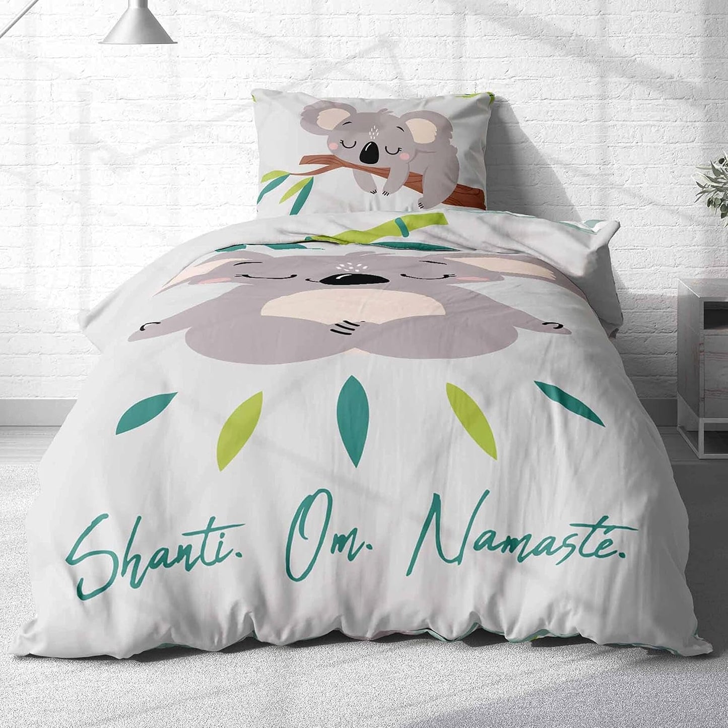 Sängkläder för barn och tonåringar, unisex, Ursulet Koala, bomull Sängkläder - barn Naty Shop