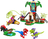 LEGO Marvel Showdown at the Treehouse: Spidey-Rex Vs. Gobby-Raptor, Dinosaur Build and Play Set, Toy Dinosaur Present för pojkar och flickor 4+, Spidey and His Super Friends 11200 Byggset Besuche den LEGO-Store