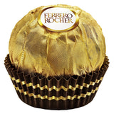 Ferrero Rocher - Crunchy and Creamy Walnut Praline Specialty - 5 förpackningar med 16 individuella praliner vardera
