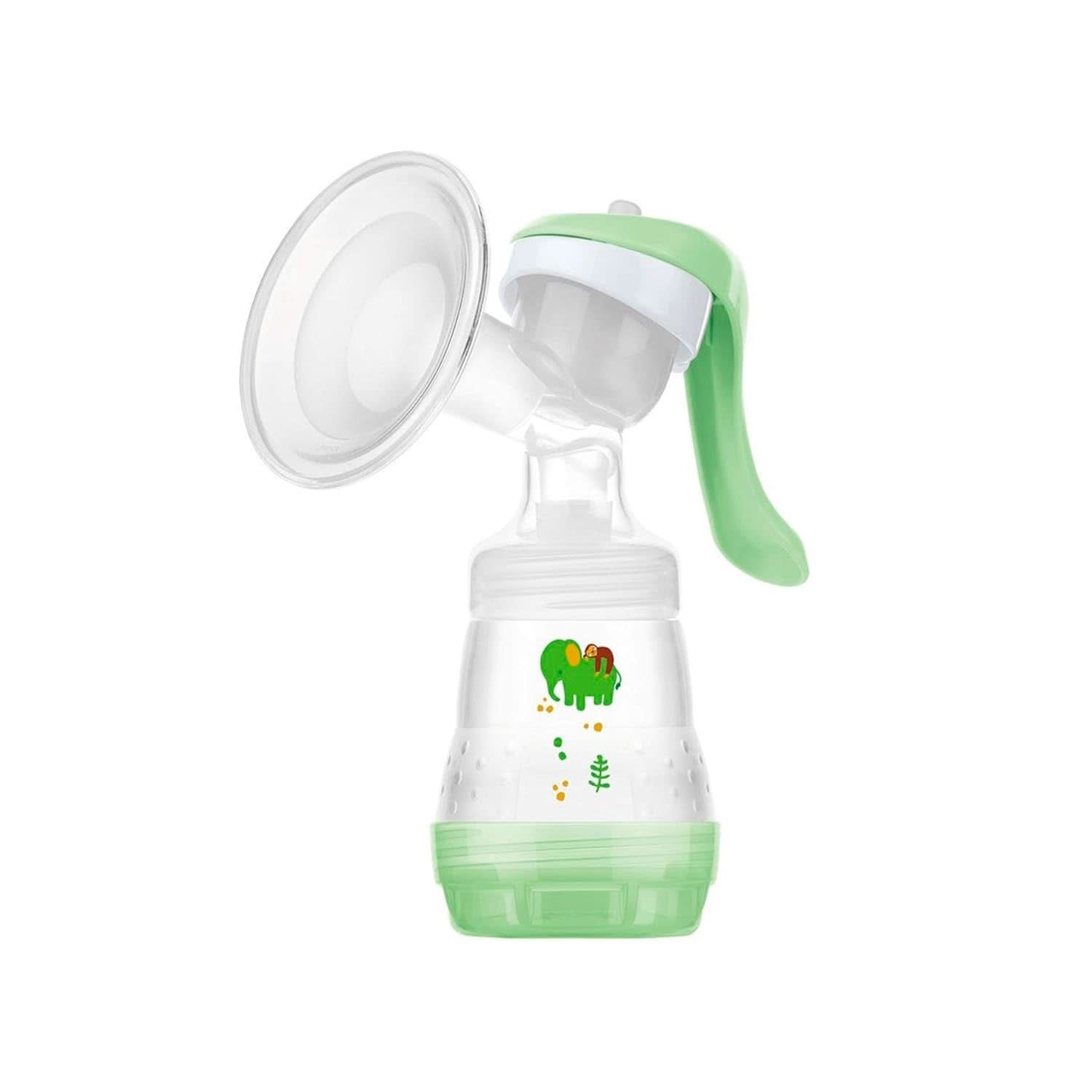 MAM Manuell bröstpump E102 - Bröstpump för bröstmjölk, bekväm och effektiv Tillbehör Mat och Amning Bebe Naty Shop