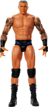 Mattel WWE Randy Orton Actionfigur, Main Battle Series #154, ca. 15 cm höjd Samlarfigur med 10 rörelsepunkter och realistiskt utseende, JCV42, [Multicolor] Actionfigurer Naty Shop Standardtitel