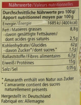 Ekologisk expanderad amarant, 125g