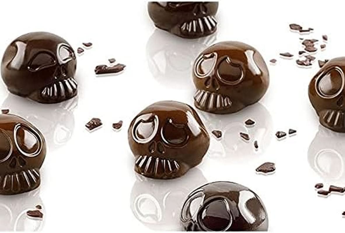 Silikomart 199384, 3D-form för chokladflamma kök Naty Shop Amleto