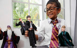 Mattel Harry Potter - Samlardocka (Ca 26 cm) med Hogwarts-uniform, Gryffindorrock och trollstav, leksak från 6 år FYM50 Actionfigurer Naty Shop