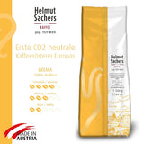 Helmut Sachers kaffe - grädde, styrka 4/5, 100 % Arabica, hela kaffebönor, 6 x 500 g
