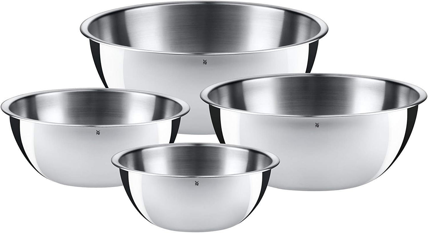 WMF Ceramill Oakwood Cromargan set, elektrisk kvarn och Gourmet For The Kitchen skål set 4 delar Grinders and Slicers Naty Shop
