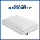 Sealy Essentials Memory Foam Kudde Standard Vit 2 delar Naty Shop Standard Kuddar