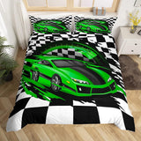 Jungen Cartoon Auto Bedtuchen Set 135X200,Kinder Bau Fahrzeuge Tröster Abdeckung Für Kind Kleinkind Teens,Dinosaurier Bettbezug,Traktor Maschinerie Bagger Bettdecke Abdeckung,Lkw Autos Bedtuchen Naty Shop Multi 10 220*240+80*80*