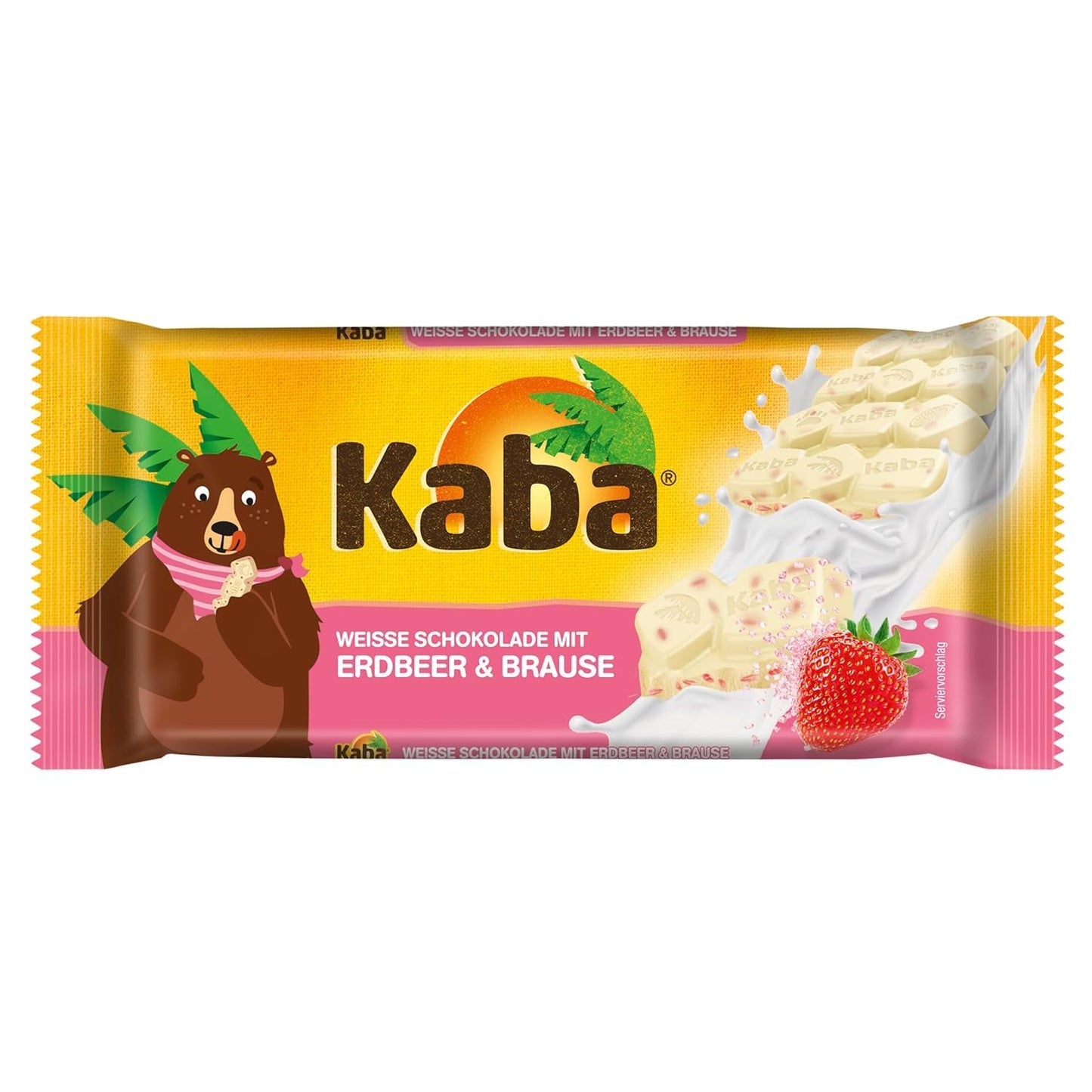 Kaba helmjölks- och mjölkgräddchoklad, fylld chokladkaka, 90g bar, smält-i-munnen choklad med lättmjölkgrädde och Kaba originalsmak
