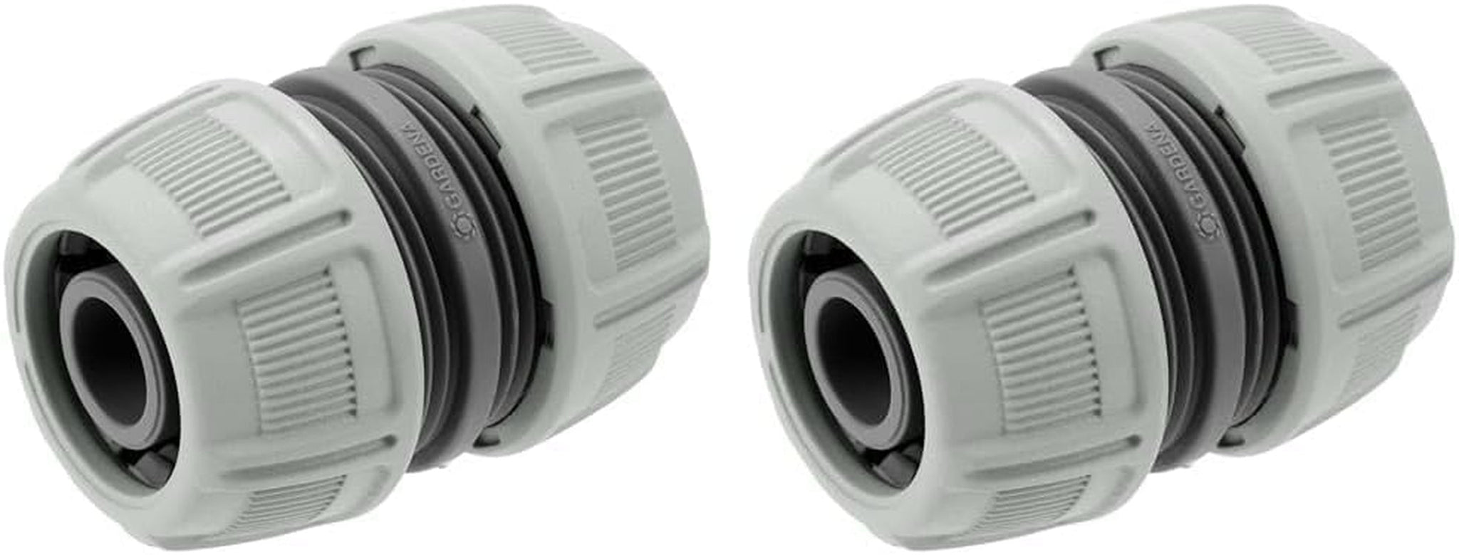 Gardena 13 mm (1/2 tum) och 15 mm (5/8 tum) reparatör: Snabb och enkel verktygsfri slangreparation, Power Grip, hög klämkraft, förpackad (18232-20)