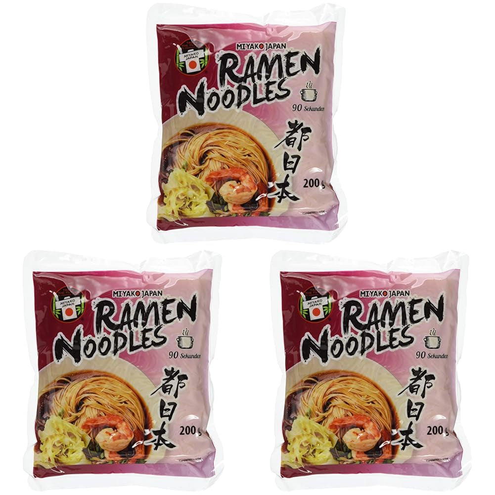 MIYAKO Ramen nudlar i japansk stil, 200g