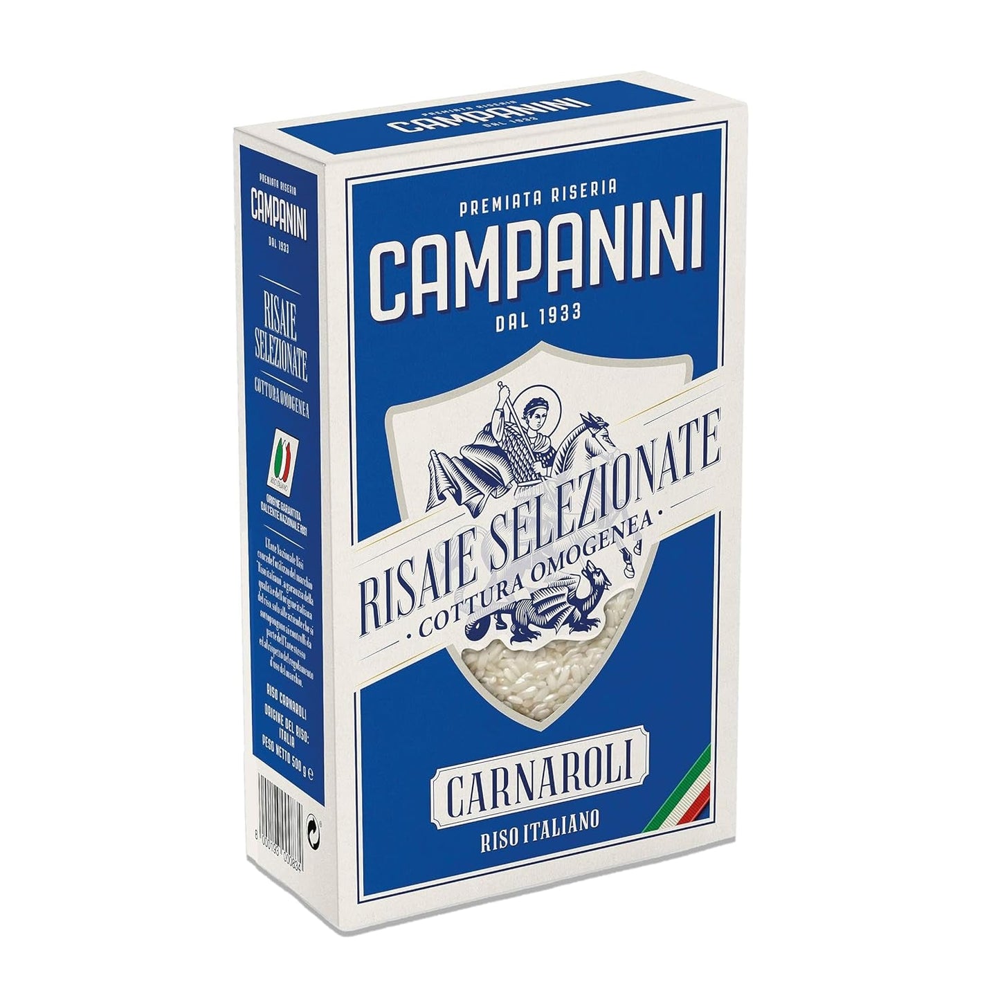 RISO CARNAROLI | Risrisotto | 500 g från Italien | Risotto och soppor | RISERA CAMPANINI