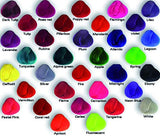 Instruktioner semi-permanent hårfärg 88ml - Fluorescerande Orange Hårfärgning Naty Shop Rose 89 Ml (förpackning med 2)