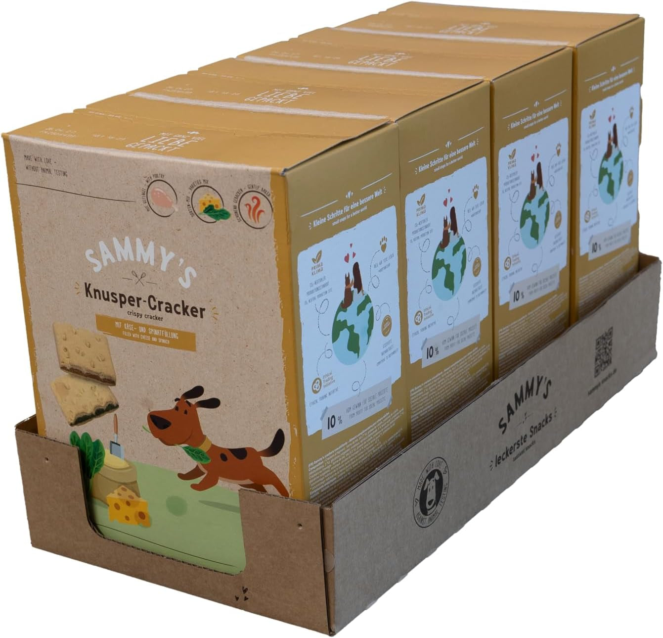 Sammys müslimynt | Krisiga bakade snacks för hundar | 5 kornmüslimynt till din stora lurviga vän (30 kg+) | 1 kg