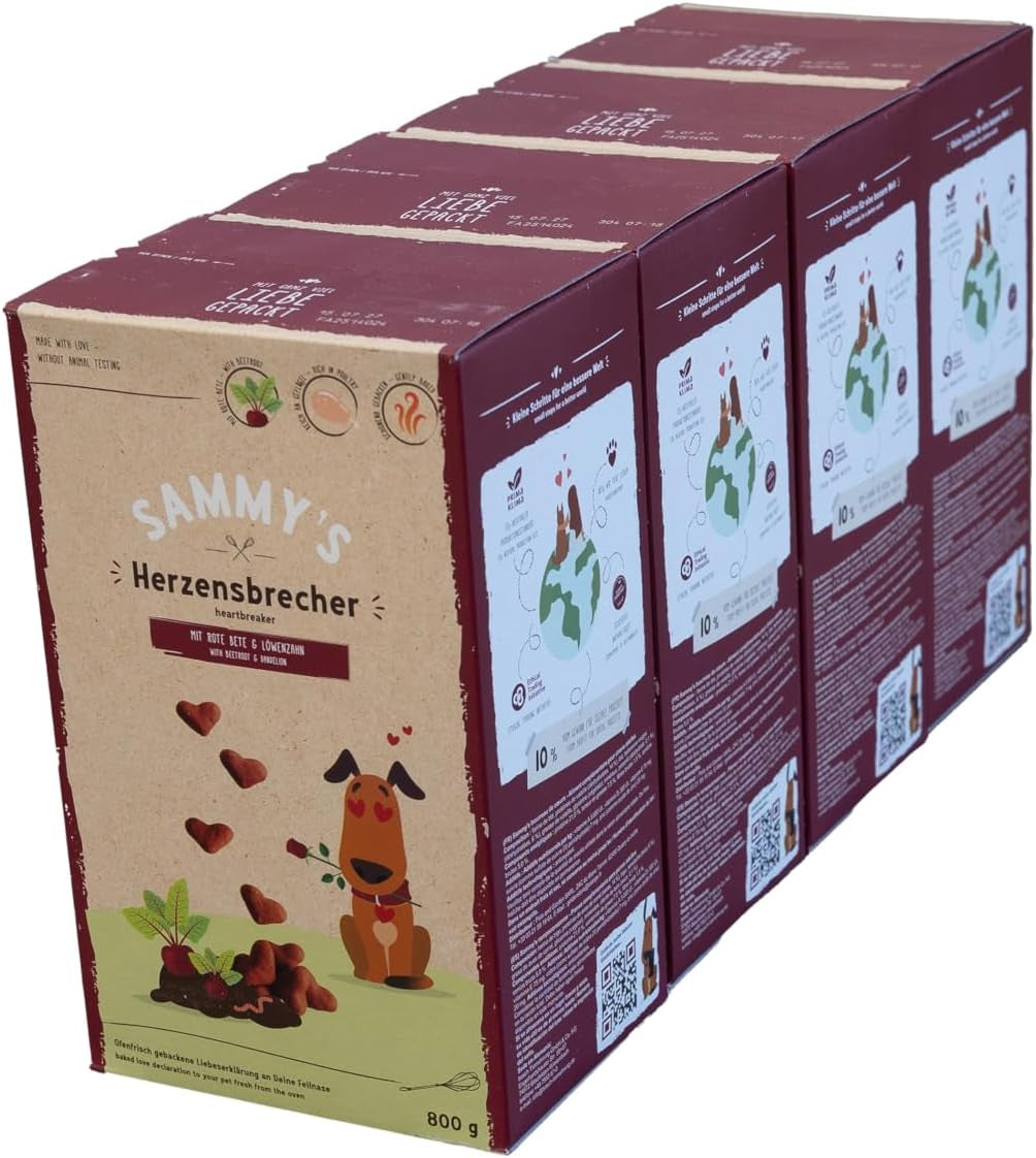 Sammys müslimynt | Krisiga bakade snacks för hundar | 5 kornmüslimynt till din stora lurviga vän (30 kg+) | 1 kg