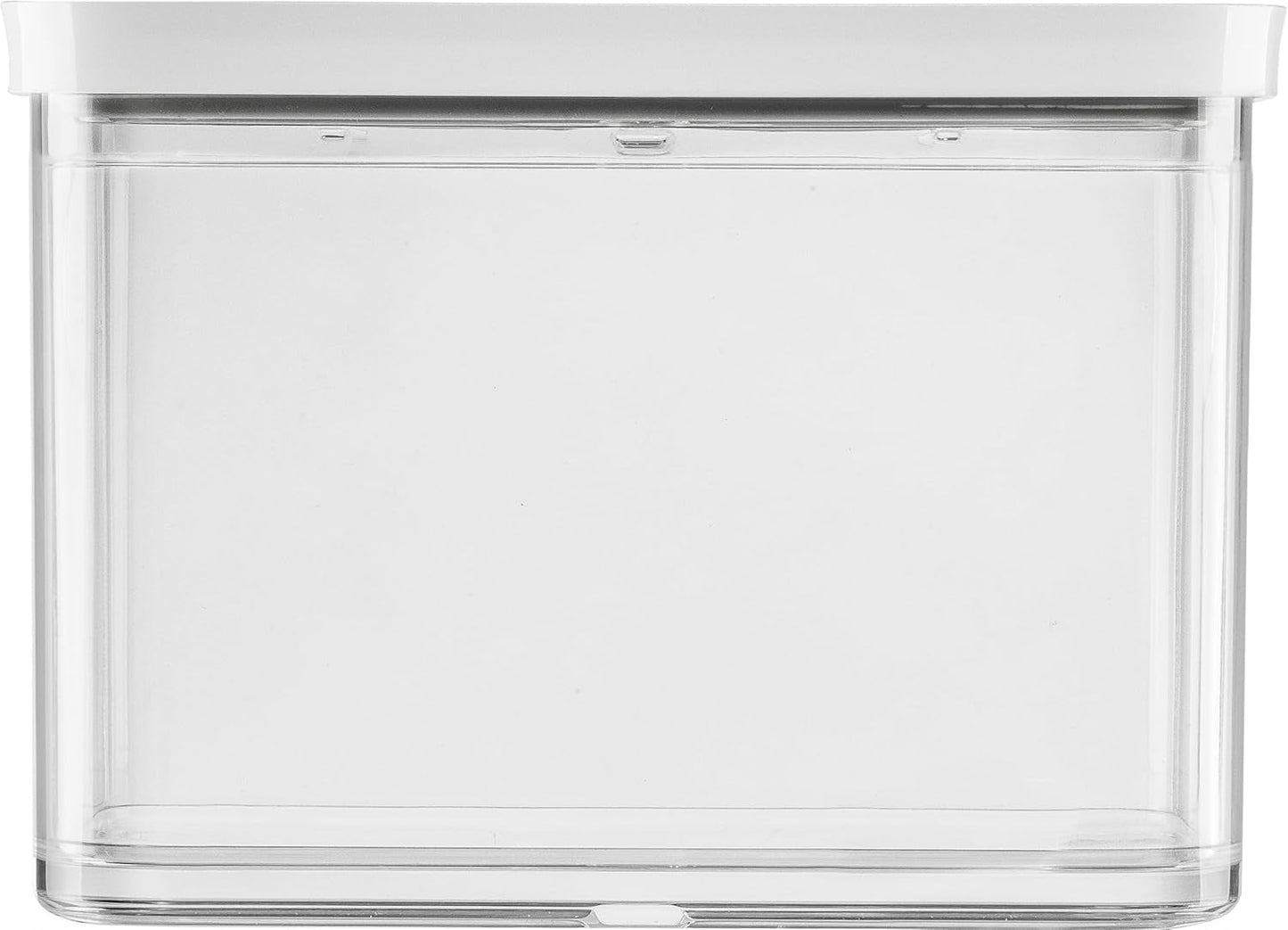 ZWILLING FRESH & SAVE CUBE Box, storlek 2M, modulär och stapelbar förvaringslåda, hermetisk och tömbar förvaring, diskmaskinssäker, transparenta matförvaringslådor Naty Shop