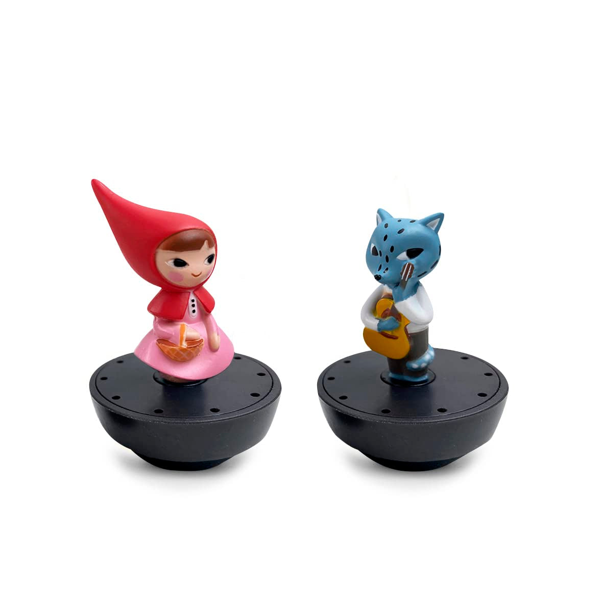 Byxa - Rödluvan - Dansmusikdosa - Speldosa - Idealisk födelsedagspresent - 2 löstagbara figurer - Lätt att hantera - Vårmusik av Vivaldi - Färg Flerfärgad, S95095, Stora babyleksaker Naty Shop