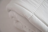 Täcke TRAMAS+ 200 Gr/M² för sängar gjorda av silikoniserade ihåliga fibrer - 150X220 Cm - Oeko Tex certifierad - Vit, mjuk, varm, minimalistisk - Säng 90 Cm Täcken och täcken Naty Shop