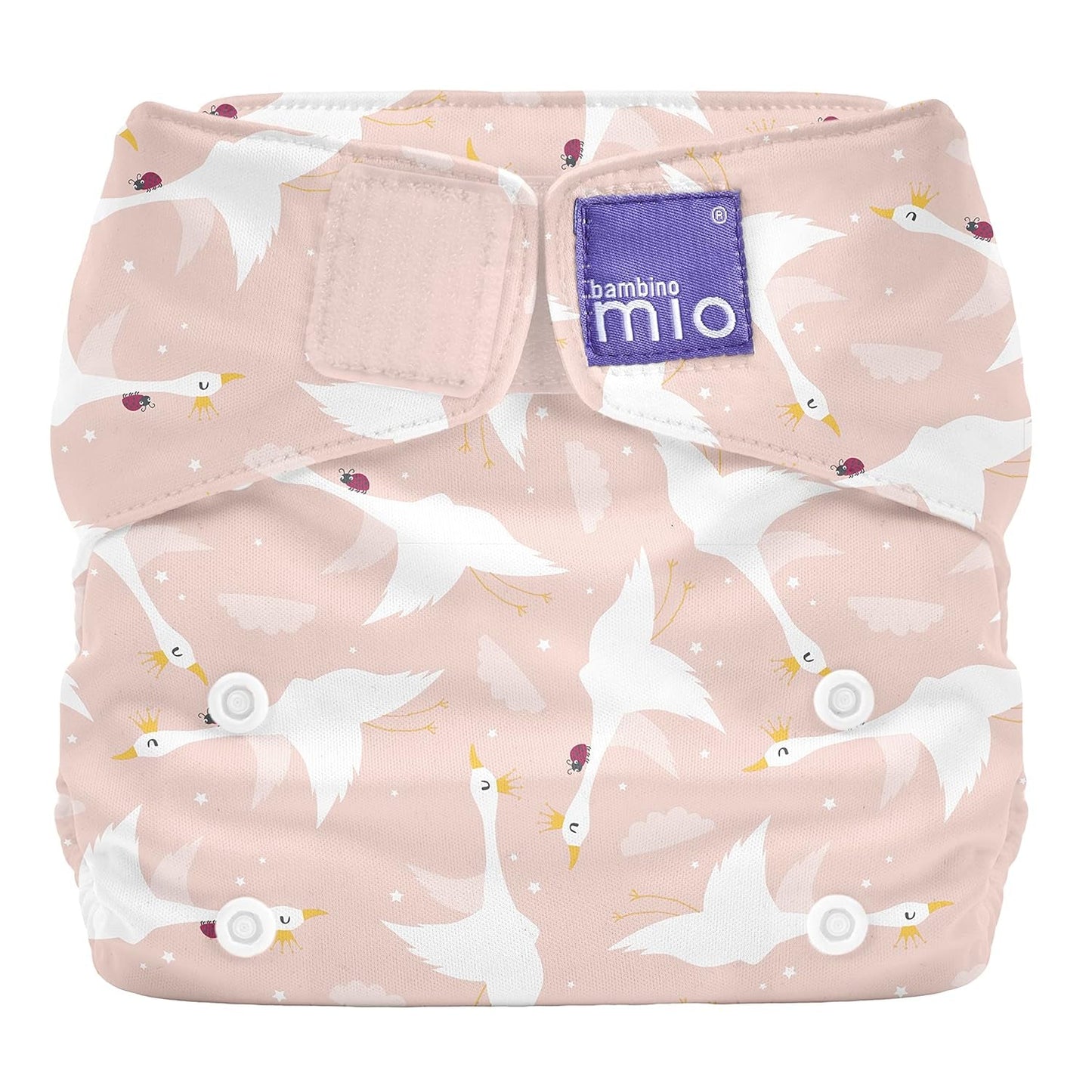 Bambino Mio, tygblöja Miosolo Classic Allt-i-ett, ekologisk blöja utan kemikalier