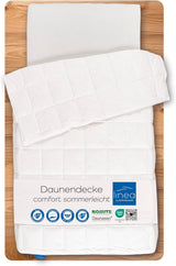 Comfort quilt, (90 dun / 10 fjädrar), vit, 155 X 220 Cm Naty Shop täcken och täcken 155 X 220 Cm