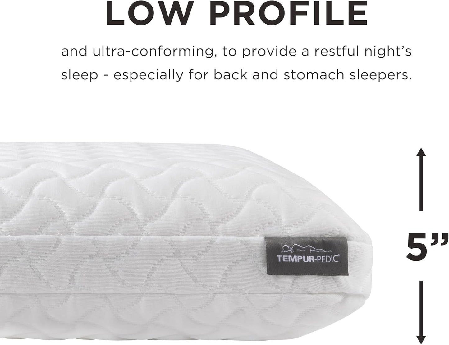 Tempur-Pedic Tempur-Cloud sovkudde, standard, vit, 1 antal (paket med 1) Naty Shop standardkuddar