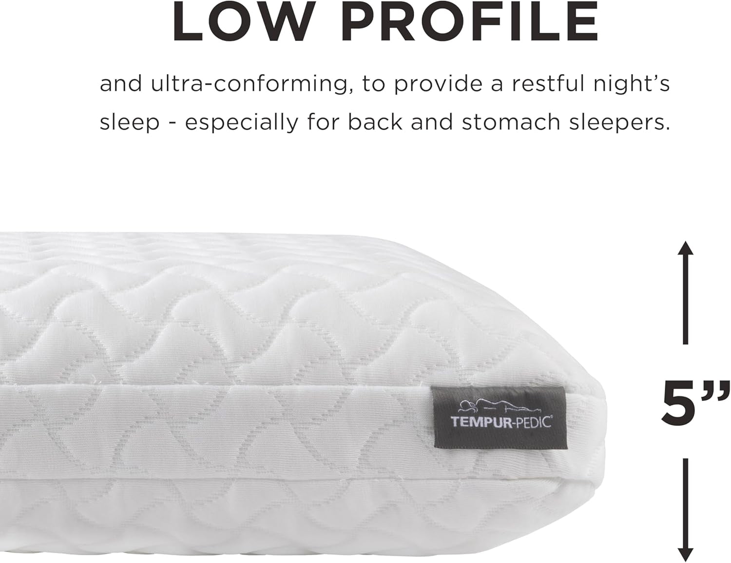 Tempur-Pedic Tempur-Cloud sovkudde, standard, vit, 1 antal (paket med 1) Naty Shop standardkuddar