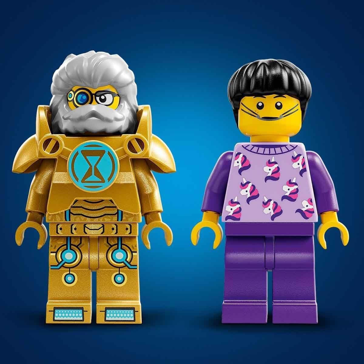 LEGO Dreamzzz 2-i-1 Mr Oz's rymdbuggy-leksaksbil eller rymdfärja-set innehåller Mr Oz, Albert och Jayden minifigurer, rymdpresent för barn 8+ 71475 Byggset Besuche den LEGO-Store
