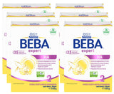 BEBA Expert HA 2 Tillskottsmjölk efter 6 månader, barnmat med hydrolyserat protein, endast laktos, palmoljefri, förpackning om 6 (6 x 550 g) Naty Shop