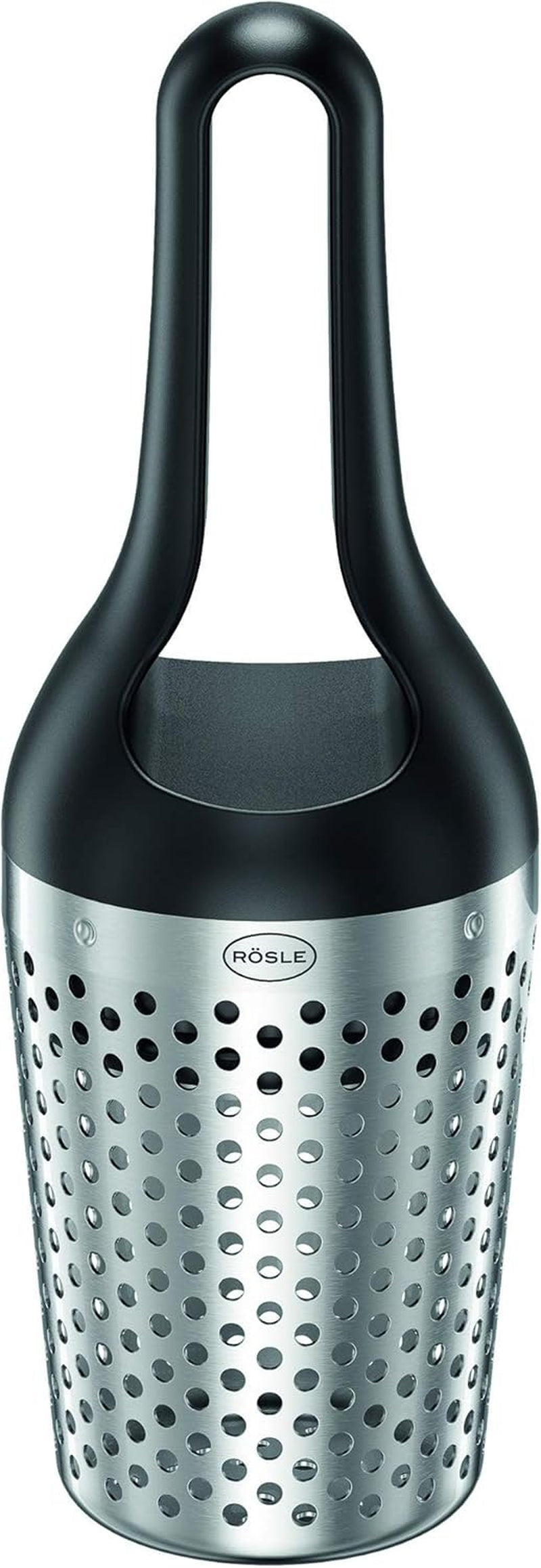 RÖSLE Muskotkvarn, rostfritt stål 18/10 Skalare Naty Shop Kräuterdusche Mit Wiegemesser