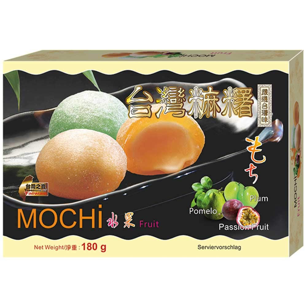 Mochi, fruktmix, 1 x 180 g