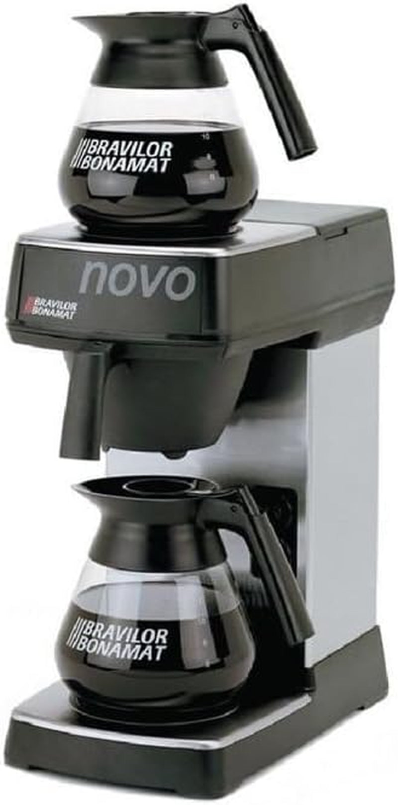 F454 Novo Espressomaskin, 1,5 L, Svart, 430 (H) x 205 (B) x 340 (D) mm