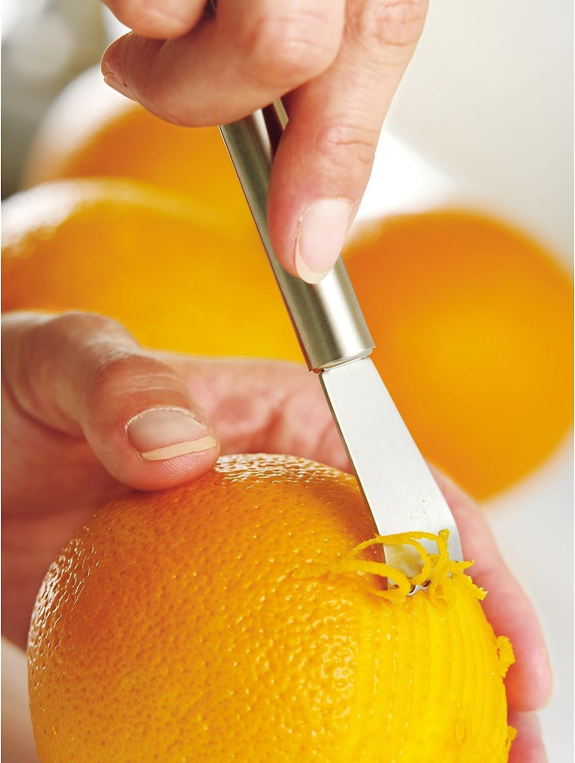 WMF Profi plus citronskalare 14,5 cm, rostfritt stål Cromargan Peeler Naty Shop