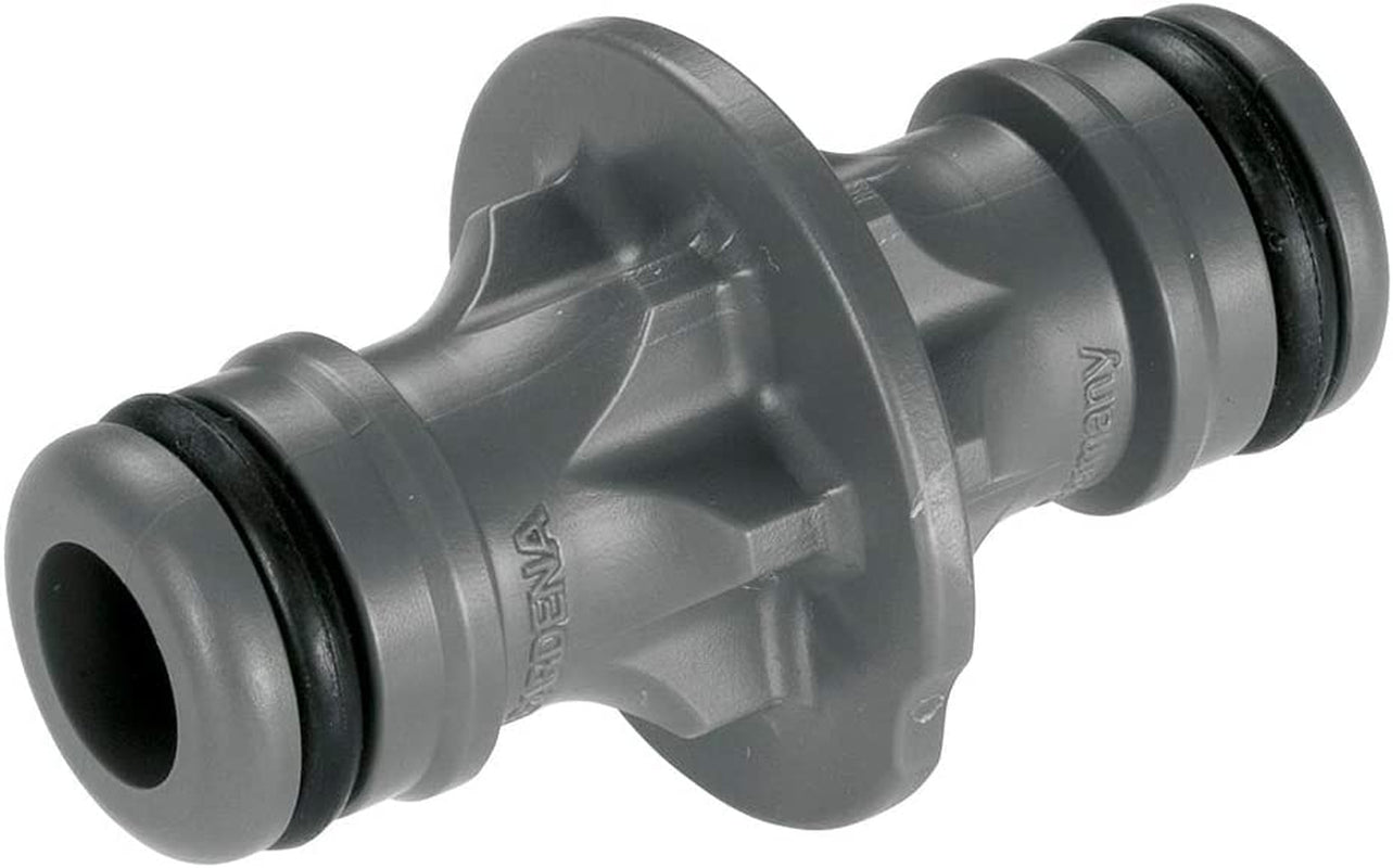 Gardena kopplingssats: Slangkoppling för 13 mm (1/2 tum) och 15 mm (5/8 tum) förlängning, även under högt vattentryck, enkel montering (18283-20)