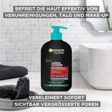 Garnier Charcoal Cleanser Ansiktsrengöringsgel mot pormaskar & finnar 250ml dusch & bad Naty Shop