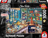 Schmidt Spiele 59656 Artist's Studio 1000 bitar hemligt pussel Pussel Naty Shop Standardtitel