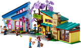 LEGO Friends Olly och Paisley Family House, Dockhus med figurer och tillbehör, tvåvåningshus och trädkoja, kreativ present för flickor och pojkar 7+ 42620 Byggset Besuche den LEGO-Store