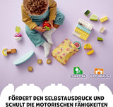 LEGO DUPLO Min första ekologiska marknad, leksaksbutiksset för pojkar och flickor, pedagogisk leksak för småbarn från 1,5 år, frukt- och grönsakstillbehör 10983 Byggset Besuche den LEGO-Store