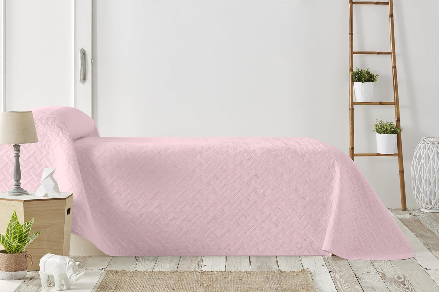 LISO - Överkast för 105 Cm - Bouti säng Överkast - Vår och sommar - 200X260 Cm - Rosa sängar och filtar Besuche den Degrees hem-Butik