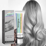2-i-1 Natural Essence Extract Silver Hårfärgning, Detroit Rain Silver Hårfärgning, Metallic Silver Hårfärgning, Silver Hårfärgning för mörkt hår, Silver Hårfärgning, Permanent Hårfärgning (1 stycke) Naty Shop Hair Dye Standardtitel