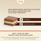 Venchi - Cremini 1878 - Trelagers choklad med gianduja med mjölk och mandelmassa, "Piemontese Hazelnuts PGI", 1 kg, glutenfri, utan färgämnen och utan konserveringsmedel