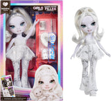 Rainbow High Shadow High Girl's Night Doll - Natasha Zima - 28cm modedocka i nyanser av grått, vitt hår och silveroutfit med accessoarer och kam - För samlare och barn från 6 år och uppåt
