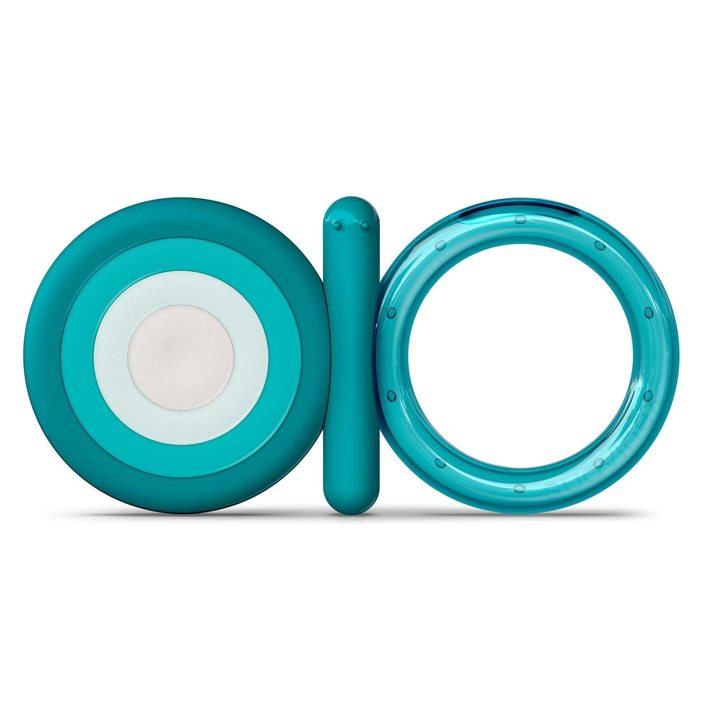 Suavinex Baby silikonbitring + 4 månader Cool Mjuk och Lätt Butterfly Blue Teether
