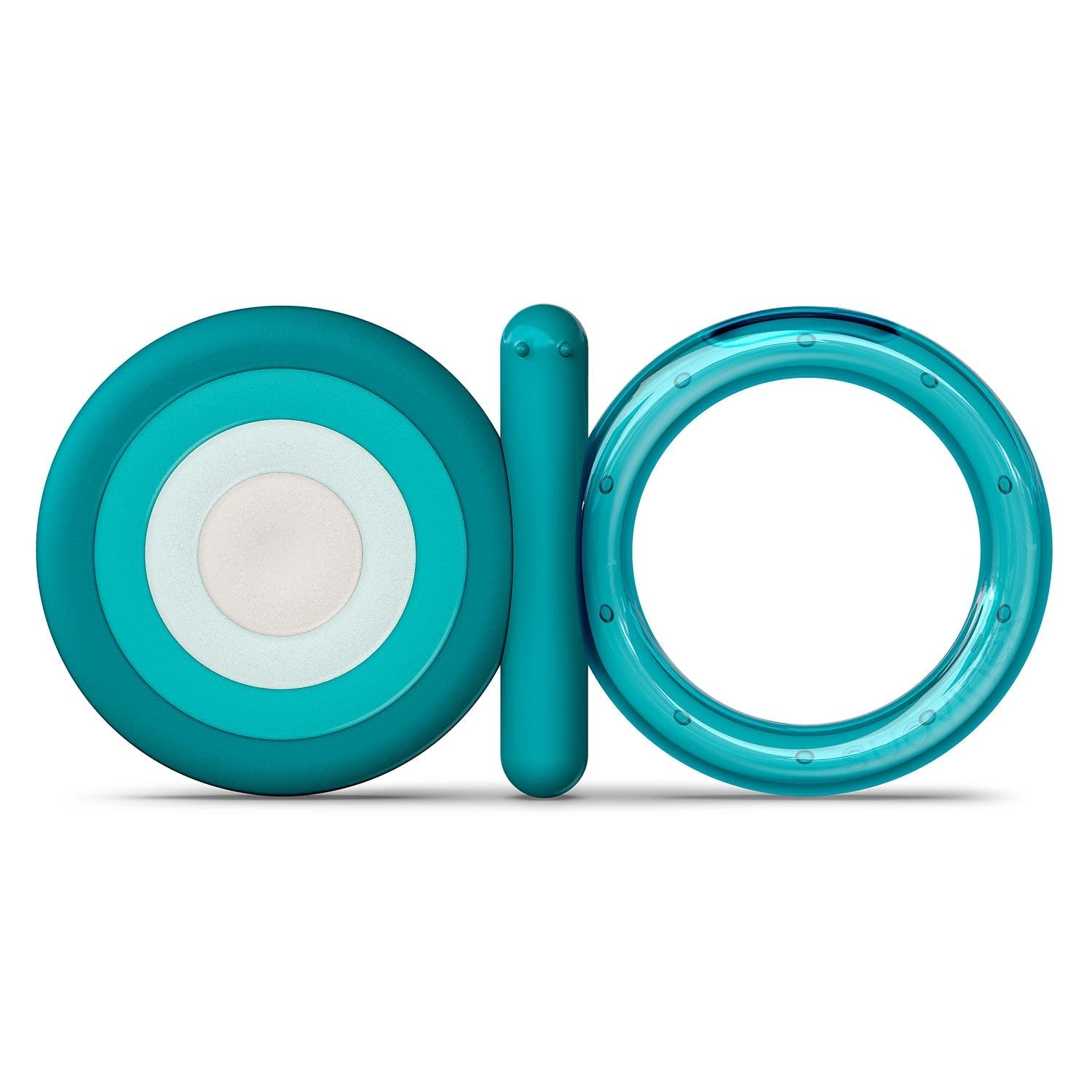Suavinex Baby silikonbitring + 4 månader Cool Mjuk och Lätt Butterfly Blue Teether