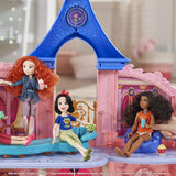 Disney Princess Castle Comfy Squad Dockhus med 6 möbler och 16 tillbehör Leksak för 5 år gamla flickor dockskåp Naty Shop