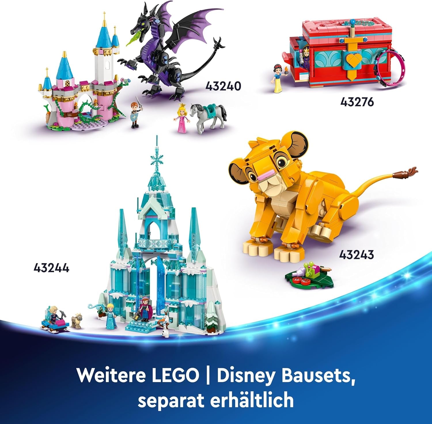 LEGO Ç€ Disney Encanto Magical House of Madrigals Barndockhus med Mirabel Lekfigur Byggleksak för flickor och pojkar från 7 år 43245 Byggset Besuche den LEGO-Store