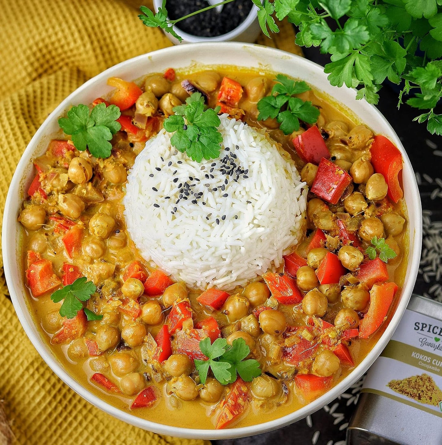Spicebar Coconut-Curry, för kyckling och grönsaker, bio (1 x 70g)