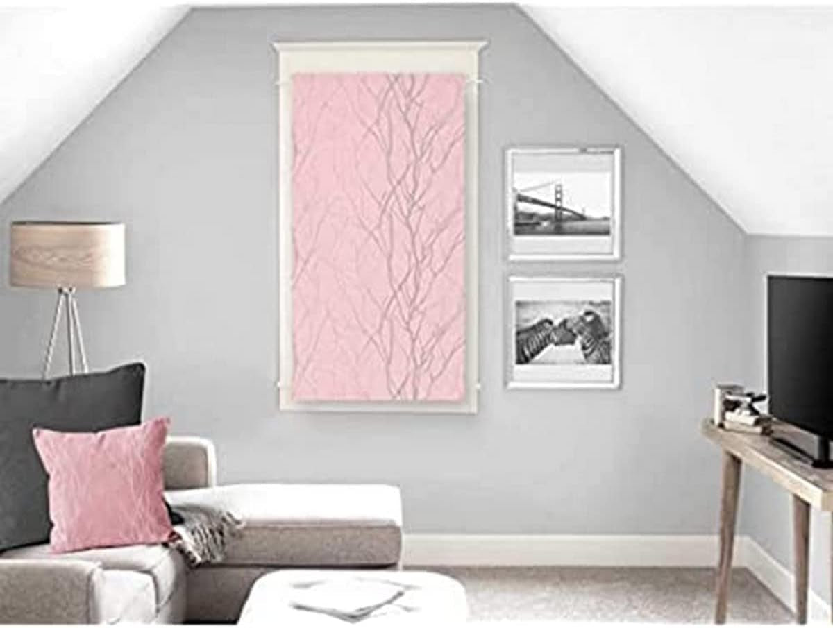Soleil D'Ocre Liane Bise-Bise, Polyester, Vit, 70 X 200 Cm Täcken och täcken Naty Shop Rosa H90 X B45 Cm (paket med 1)