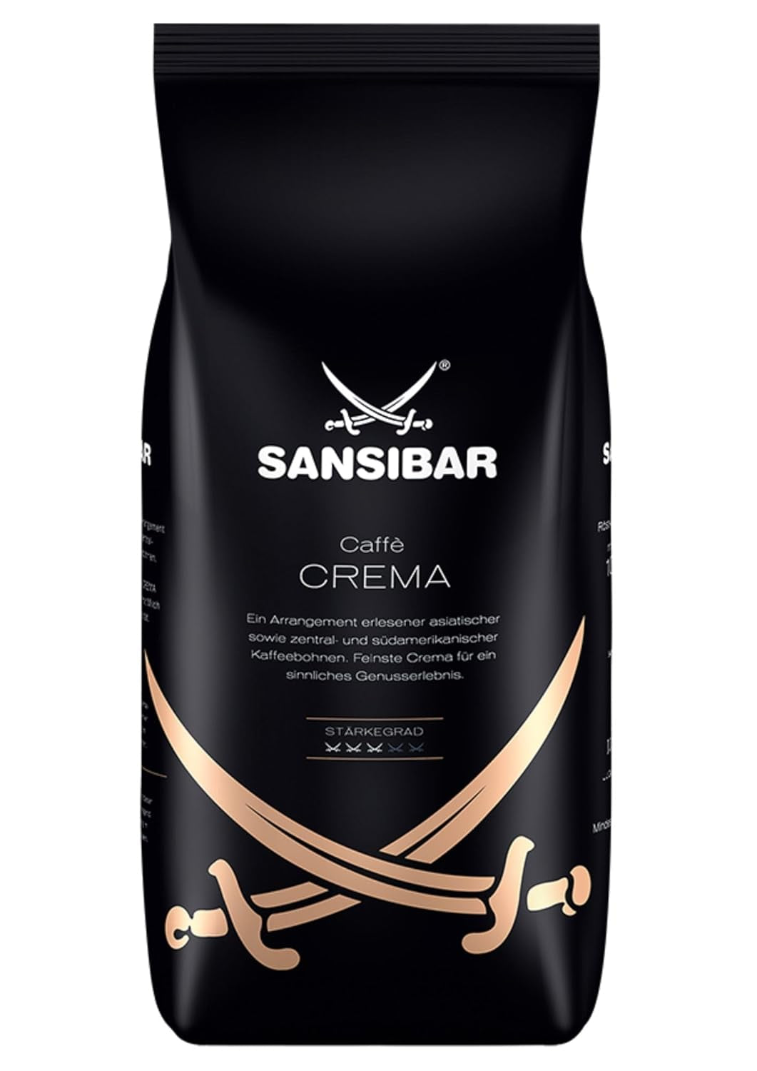 Hela kaffebönor Caffè Crema, 1 kg, 1 paket (1 x 1 kg)