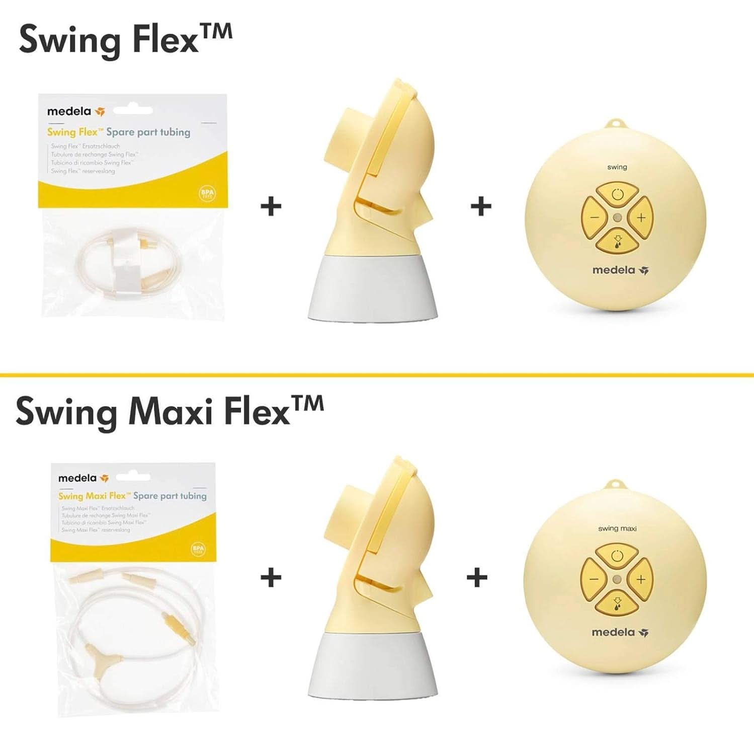 Ersättningsslang Medela Swing Flex Tillbehör Mat och Amning Bebe Naty Shop