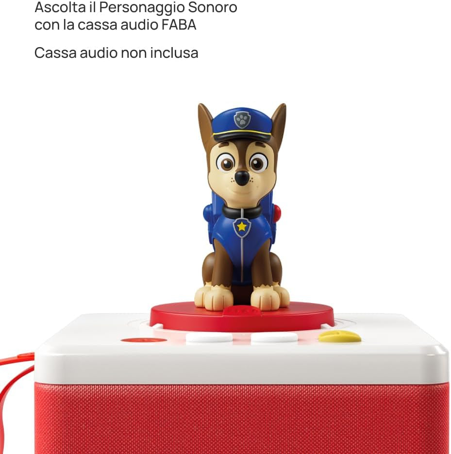 Ljudfigur - PAW Patrol Puppy team: Chase - ljudhistorier och sagor, pojkar och flickor 2-4 år, italiensk version Baby Toys Naty Shop